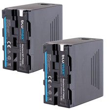 2x Blumax batteria per Sony
