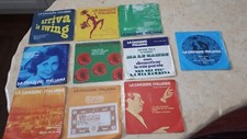 LOTTO di dischi vinili 45