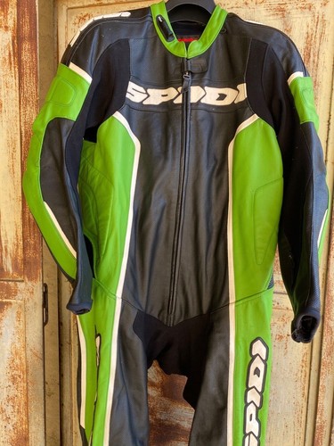 Tuta moto pelle intera spidi - pelle,