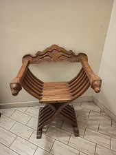 Sedia legno Savonarola