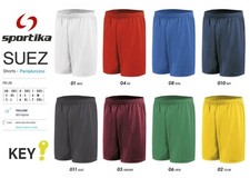 Pantaloncini Calcio Volley SPORTIKA "NO LOGO" completi LEGEA MACRON GIVOVA ZEUS