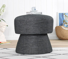 Elegante Pouf Grigio Scuro