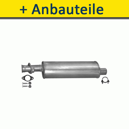 Silenziatore centrale con kit