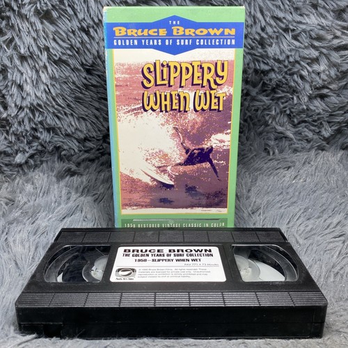 Slippery when wet vhs - slippery,