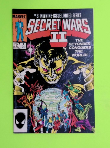 Secret wars 1985 marvel - wars,