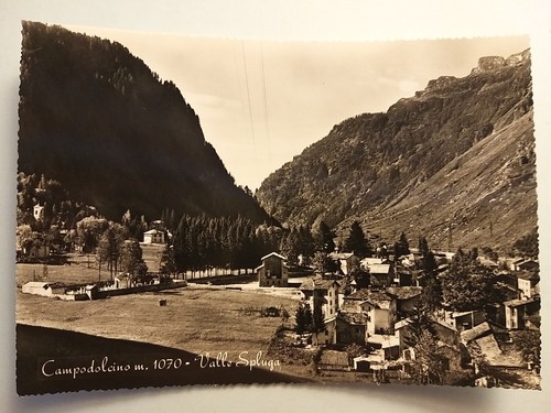Campodolcino veduta - (sondrio).,
