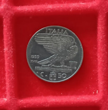 Italia regno moneta da 50 centesimi Impero 1939 XVIII Vittorio Emanuele III Amag