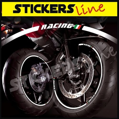 Adesivi ruote racing per - ruote,