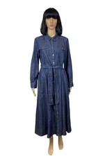 Maxi abito Iblues denim cotone