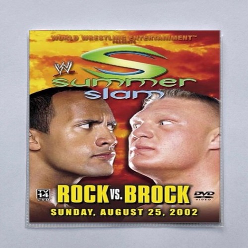 Dvd wwe summerslam 2002 - dvd,