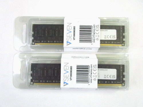 16gb vseven v7106008gbd 8gb - 16gb=2x,