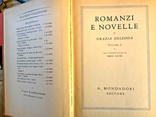 Grazia DELEDDA : ROMANZI E