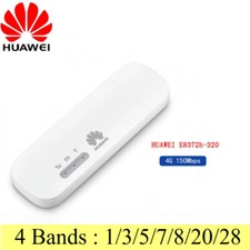 HUAWEI E8372h-320 4G LTE Dongle USB modem-router wireless sbloccato spedizione gratuita