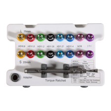 Dentista Implant Instrument Prosthetic Restore Hand Driver Tool Kit Ratchet New