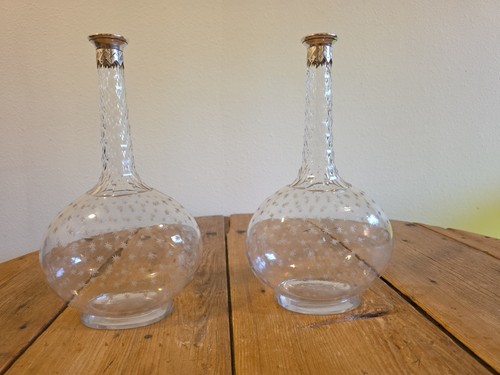 Coppia decanter vittoriani - di,