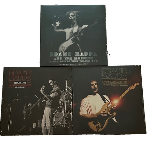 Frank zappa live vinyl - -,