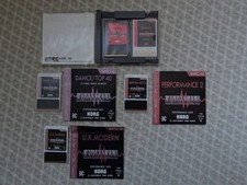 Lotto carte ROM Korg