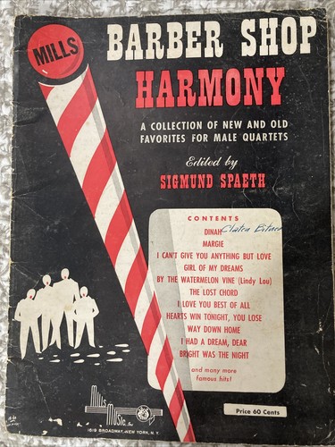 Barber shop harmony - barber, harmony: