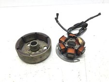 STATORE GENERATORE E VOLANO MASSA VOLANICA MOTO MORINI KJ 125 1984 1985