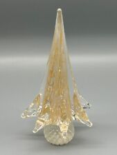 ALBERO NATALE IN VETRO MURANO ORO