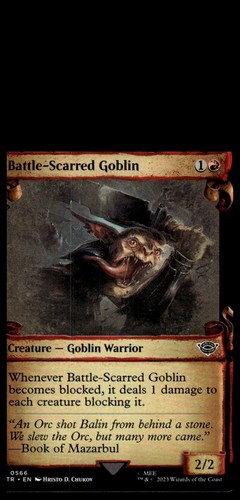 Battle scarred goblin rotoli - battle-scarred, (rotoli