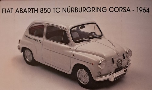 Fiat abarth 850 nurburgring - fiat,