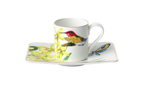 Tazza caffè con - , piattino