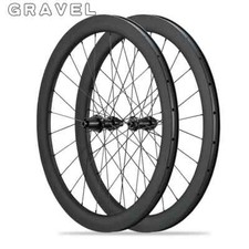 Set ruote in carbonio per bici da strada ghiaia 700C 30/35/40/45/50/55/60*28 mm ruote clincher