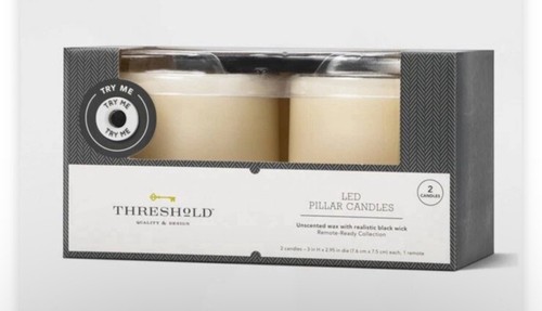 2pz candela stoppino nero - 2pz,