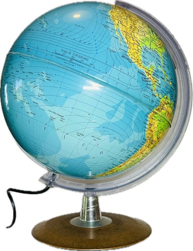 Mappamondo luminoso 1979 - mappamondo, de