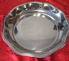 Vassoio Tondo Acciaio Inox diam. 35 cm - USATO x Alimenti 15107