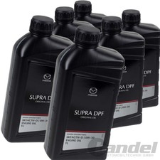 6x 1L OLIO ORIGINALE MAZDA SUPRA DPF 0W-30 SKYACTIV D DIESEL TECNOLOGIA DI SINTESI