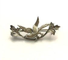 Ancienne Broche Oiseau en