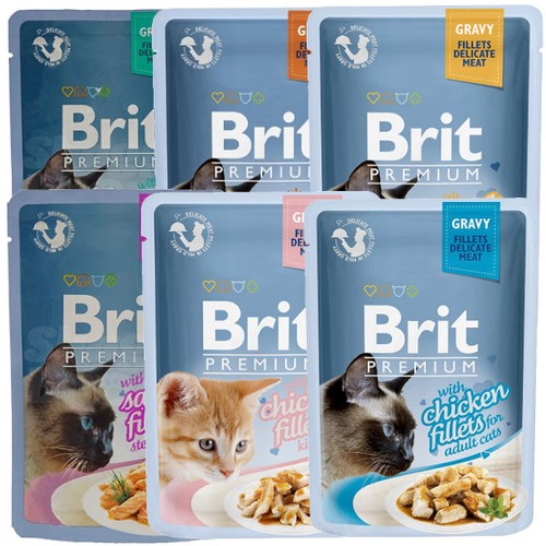 12x85g brit cat - cat, cibo