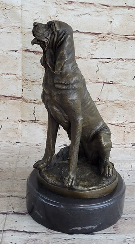 Real bronze puppy dog - bronze,