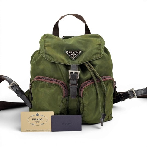 Mini zaino prada tessuto nylon - prada,