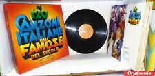 LE 120 CANZONI ITALIANE PIU' FAMOSE DEL SECOLO - BOX 10 LP 12" VINILI COME NUOVI