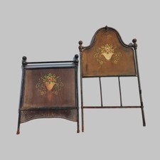 letto in ferro battuto vintage