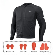 Giacca Moto Nera Armatura