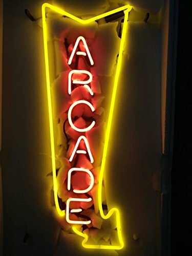 Arcade arrow real glass neon - arcade,