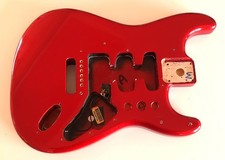* * AWESOME Fender Standard Stratocaster Body - Candy Apple Red MIM 2008 ! * *