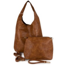 Borsa donna color cuoio a