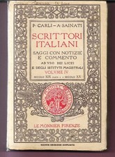 CARLI - SAINATI SCRITTORI