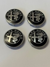 4 TAPPI COPRIMOZZO ALFA ROMEO CERCHI IN LEGA TONALE GIULIA STELVIO ORIGINALI