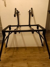 PROEL EL260 STAND PROFESSIONALE TASTIERA supporto per 2 tastiere doppio braccio