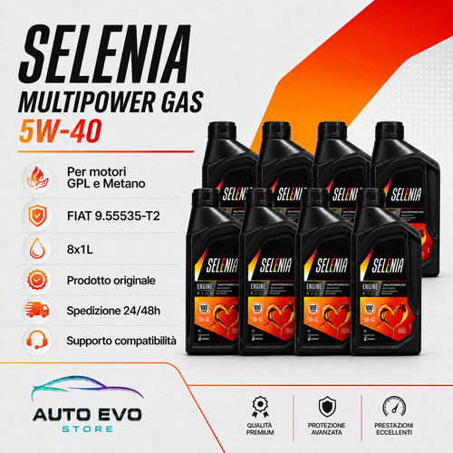 Olio motore selenia multipower - motore,