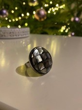 Elegante anello color - , argento