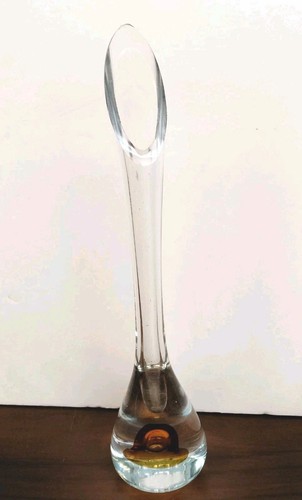 Vaso vetro sommerso metà - vetro,