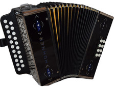 Melodeon Hohner Pokerwork 2915 C#/D ottime condizioni!!!