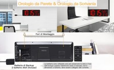 XREXS Orologio Da Parete LED